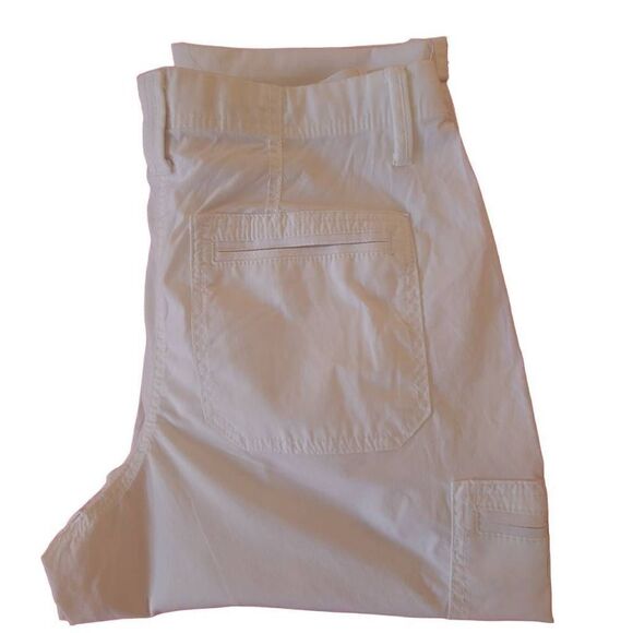 Chico's Womens White Cargo Capri Pants Size 0.5P - Picture 3 of 13